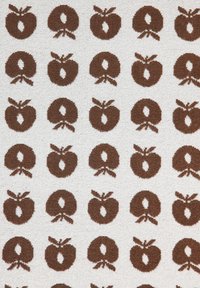 Småfolk 2ER-PACK 70 140 MIT ÄPFELN - Badehåndklæde - brown