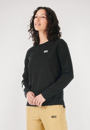 Picture Organic Clothing, TIMONT TECH TEE - Long sleeved top - black logo