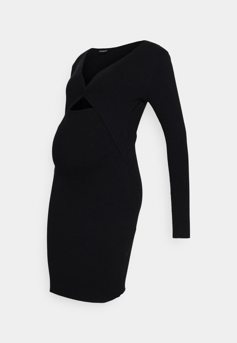 Even&Odd Maternity Gebreide jurk zwart