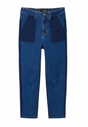 HYBRID - Straight leg jeans - blue