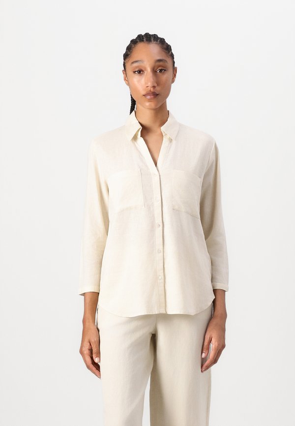 EASY SHAPE - Button-down blouse - champagne3