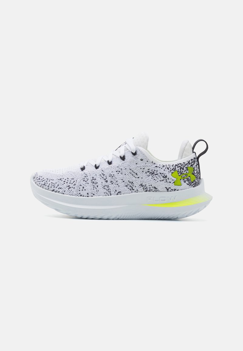 Under Armour - VELOCITI 3 - Laufschuh Neutral - white/anthracite/high-vis yellow, Vergrößern