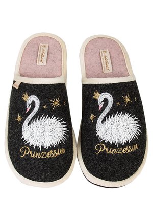 PRINZESSIN  - Slippers - rabenschwarz
