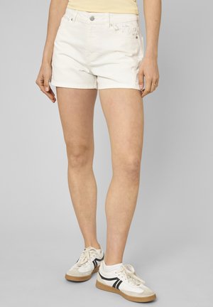 BZB Short en jean - blanc