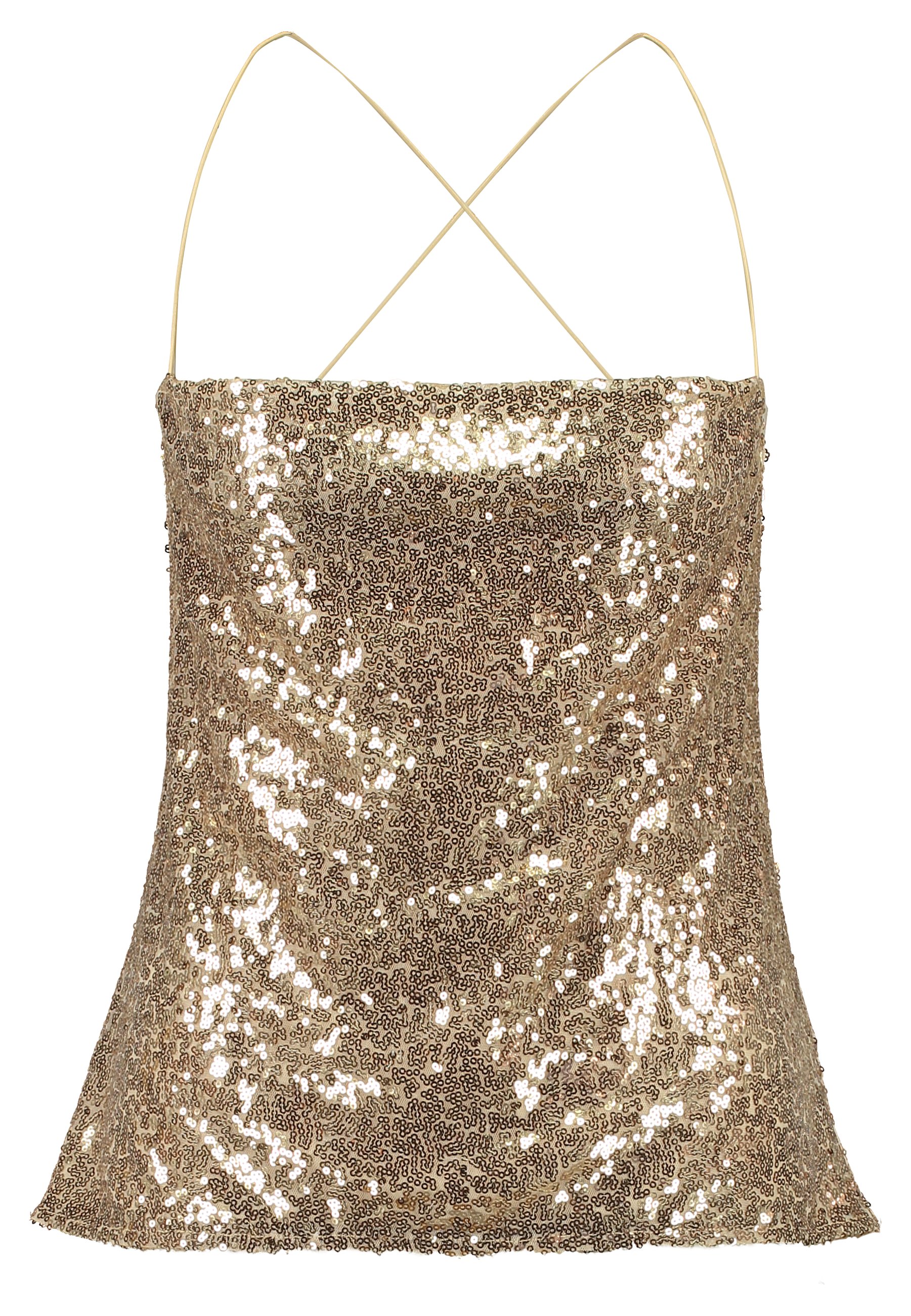 sequin singlet top