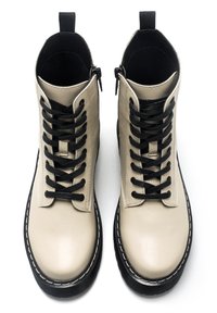 mtng Botines con plataforma - beige