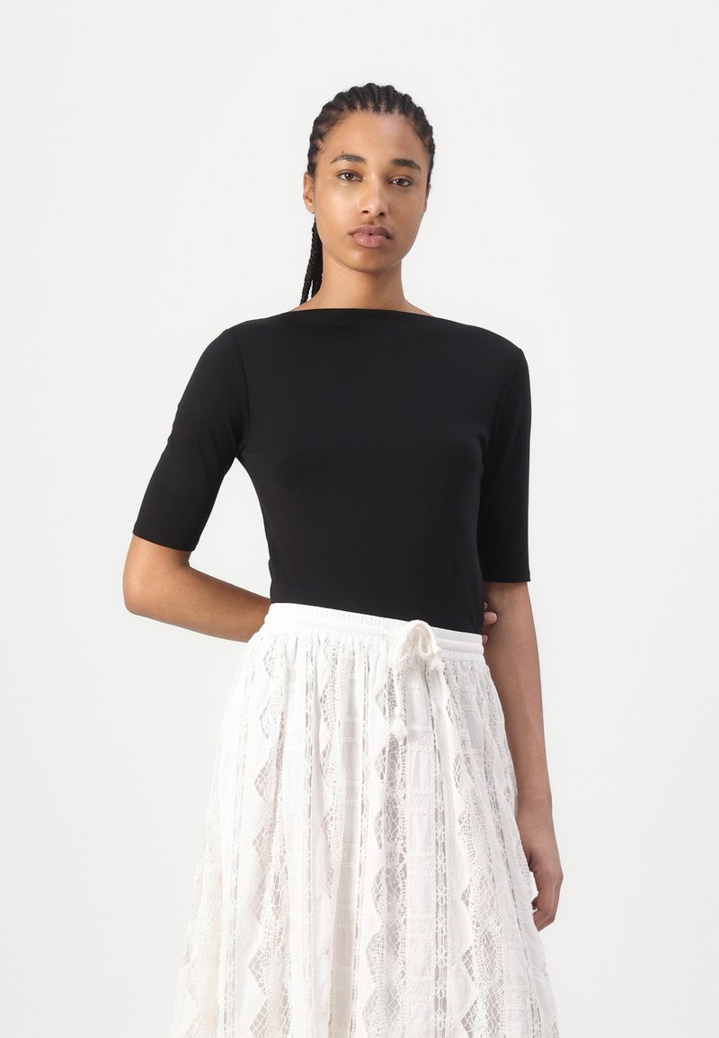 Jupe Macramé Rétro PINKO Buffy - Taille S (EU 36/UK 6), Couleur Crème, Style évasée