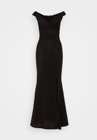 WAL G. PARTY FOXTROT MAXI - Rochie din jerseu - black