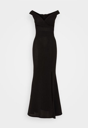 WAL G. PARTY FOXTROT MAXI - Rochie din jerseu - black