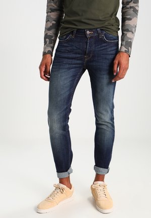 Vaqueros slim fit - dark-blue denim