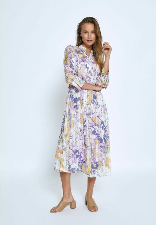 MSFILINE - Maxikleid - p soft lilac print