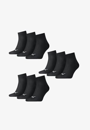 Puma QUARTER 9 PACK - Socks - black