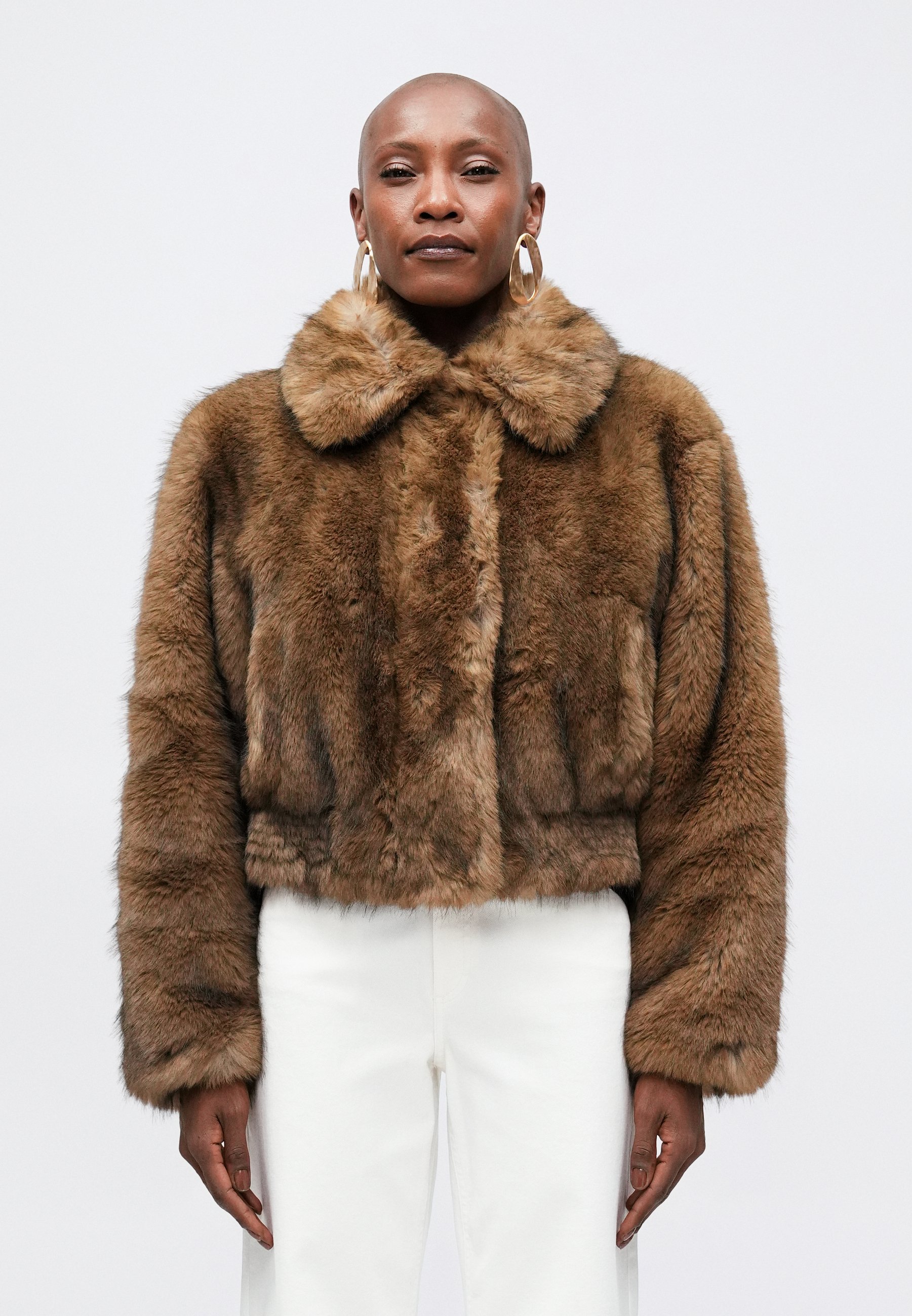 Jaded London MENDOZA JACKET UNISEX - Winter jacket - dark brown