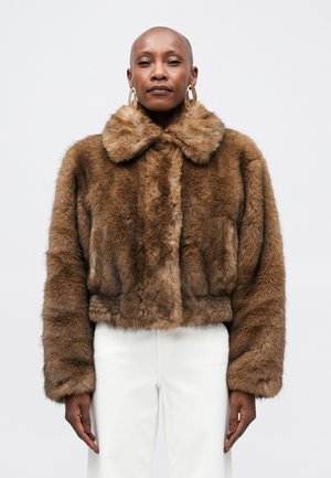 LENA JACKET - Zimska jakna - natural brown