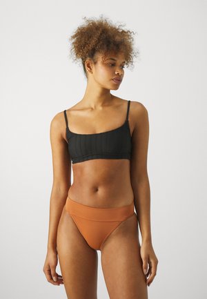 WAVE TRIP BANDED TANK - Haut de bikini - black pebble