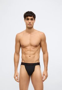 Calvin Klein Underwear JOCK STRAP 3 PACK - Alushousut - black/chalk/currie