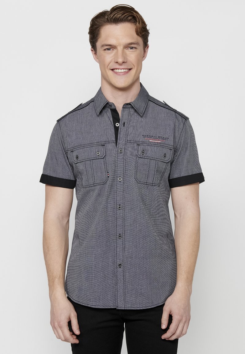 Koroshi SHORT SLEEVE  - Majica - black