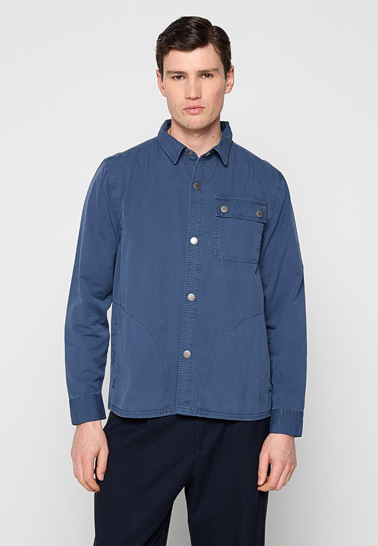 Barbour International Lichte jas blauw