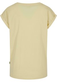 Urban Classics EXTENDED SHOULDER TEE - Jednoduché tričko - softyellow