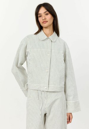 Levete Room LENNOX - Button-down blouse - star white combi