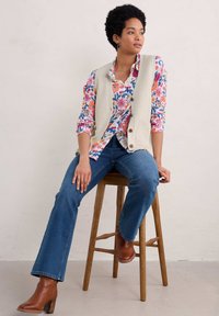 Seasalt Cornwall LARISSA - Blusa - multi pattern flower chalk