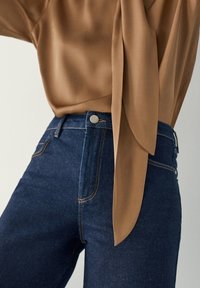 Massimo Dutti Jeans slim fit - dark blue