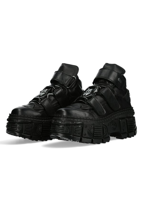 UNISEX  - Plateaustiefelette - zwart