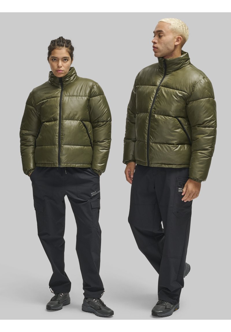 Halo Winterjas donkergroen Halo Winterjas donkergroen