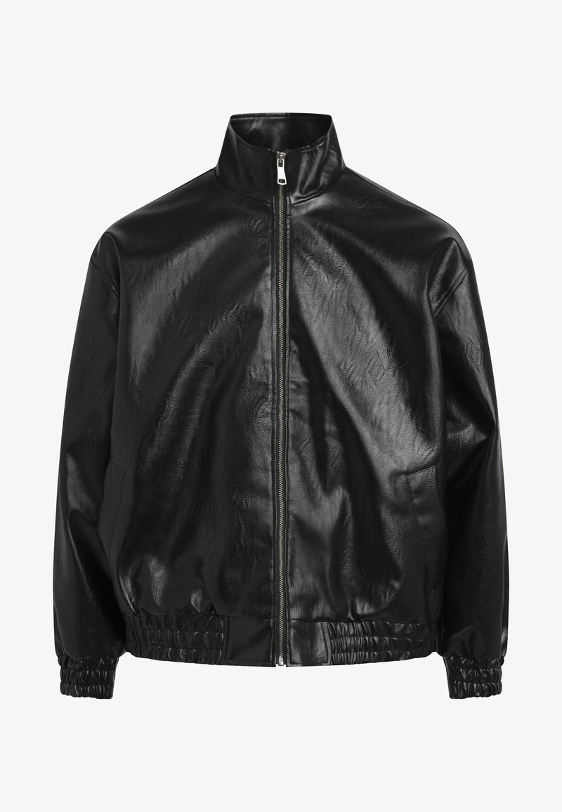 Redefined Rebel JACKET OVERSIZED FIT - Яке от изкуствена кожа - black