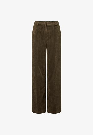 Pieces, TROUSERS PCAUDRE CORDUROY HW - Stoffhose - wren
