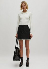 EDITED OLANA - Langarmshirt - weiß
