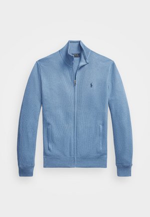 Polo Ralph Lauren LONG SLEEVE FULL ZIP - Vest - blue stone heather