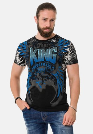 Cipo & Baxx T-Shirt print - black