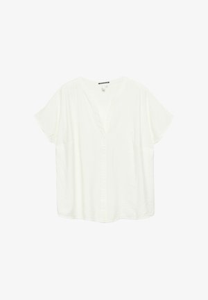 QS, BLUSE - Bluse - ecru
