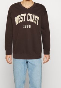 YOURTURN Sudadera - dark brown