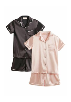 REGULAR FIT 2 PACK SET - Pižamos komplektas - pink black