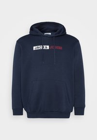 JJECORP LOGO HOOD PLAY - Hoodie - navy