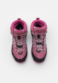 CMP KIDS RIGEL MID TREKKING SHOES WP UNISEX - Túracipők - fard/ghiaccio