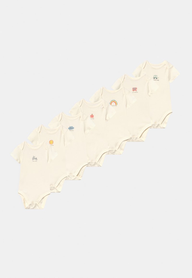 Marks & Spencer BABY SUITS 7 PACK Body ivory mix/blanco Zalando.es