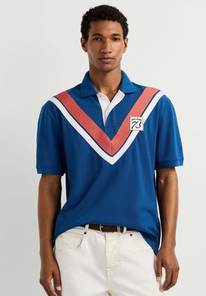 Pepe Jeans, PEPE JEANS PRINT T-SHIRT MALCOM - Polo - ink blue