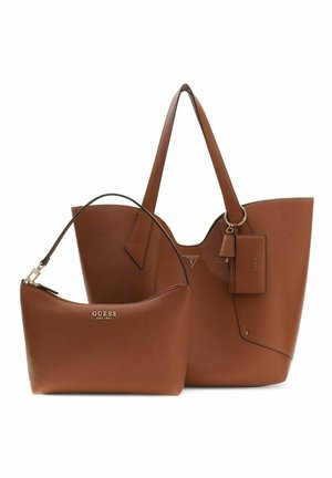 DARCY LARGE SET - Sac bandoulière - cognac