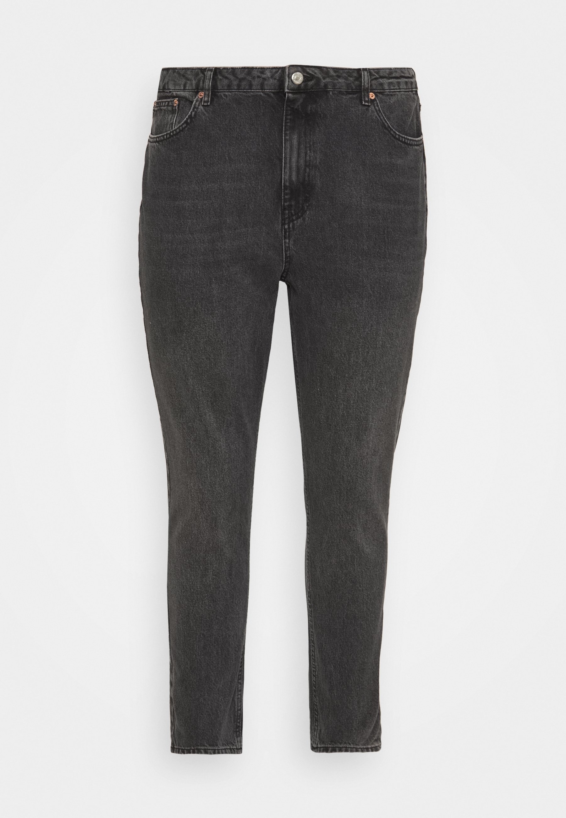 Denim Topshop Premaman Topshop Jeans Baggy Black Denim/nero Denim - Main Image