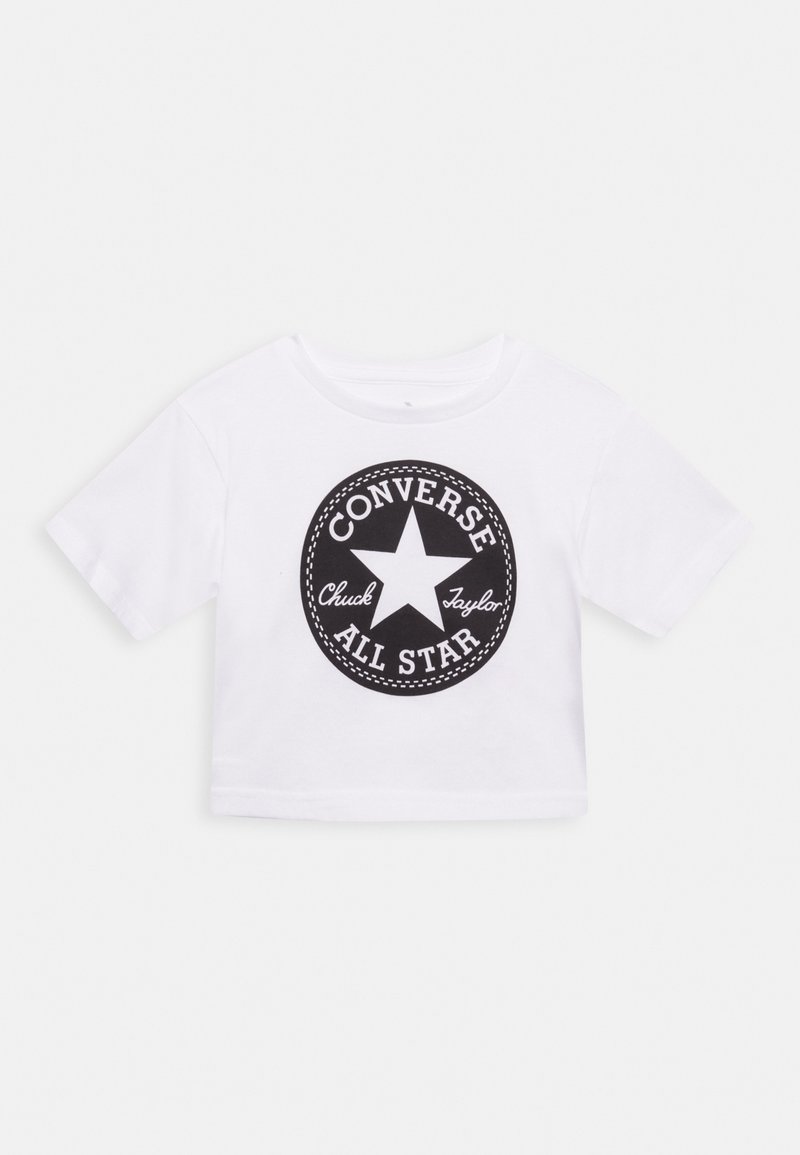 Converse - SIGNATURE CHUCK PATCH BOXY TEE - Tričko s potlačou - white, Zväčšiť