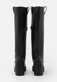 Monki Botas con plataforma - black