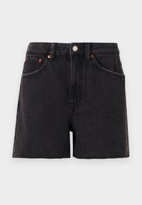 MOM - Kratke hlače od trapera - clean dark stone grey