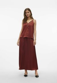 Vero Moda MOSIA  - Top - fired brick