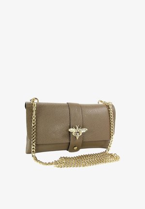 DrachenLeder TOSCANTO - Clutch - taupe