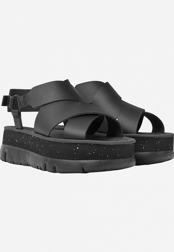 ORUGA UP - Platform sandals - schwarz3