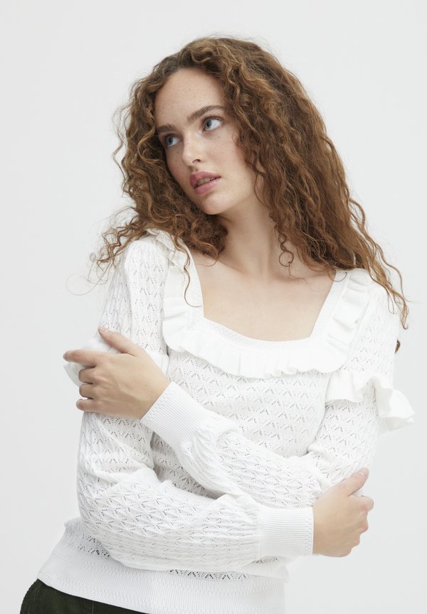 IRFANTINO - Jumper - cloud dancer2