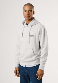 Pepe Jeans MASON - Felpa con cappuccio - light grey marl